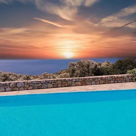 Mavri Ruhige Private Pool Villa, Meerblick Agia Paraskevi (Agios Vasileios, Rethymno)
